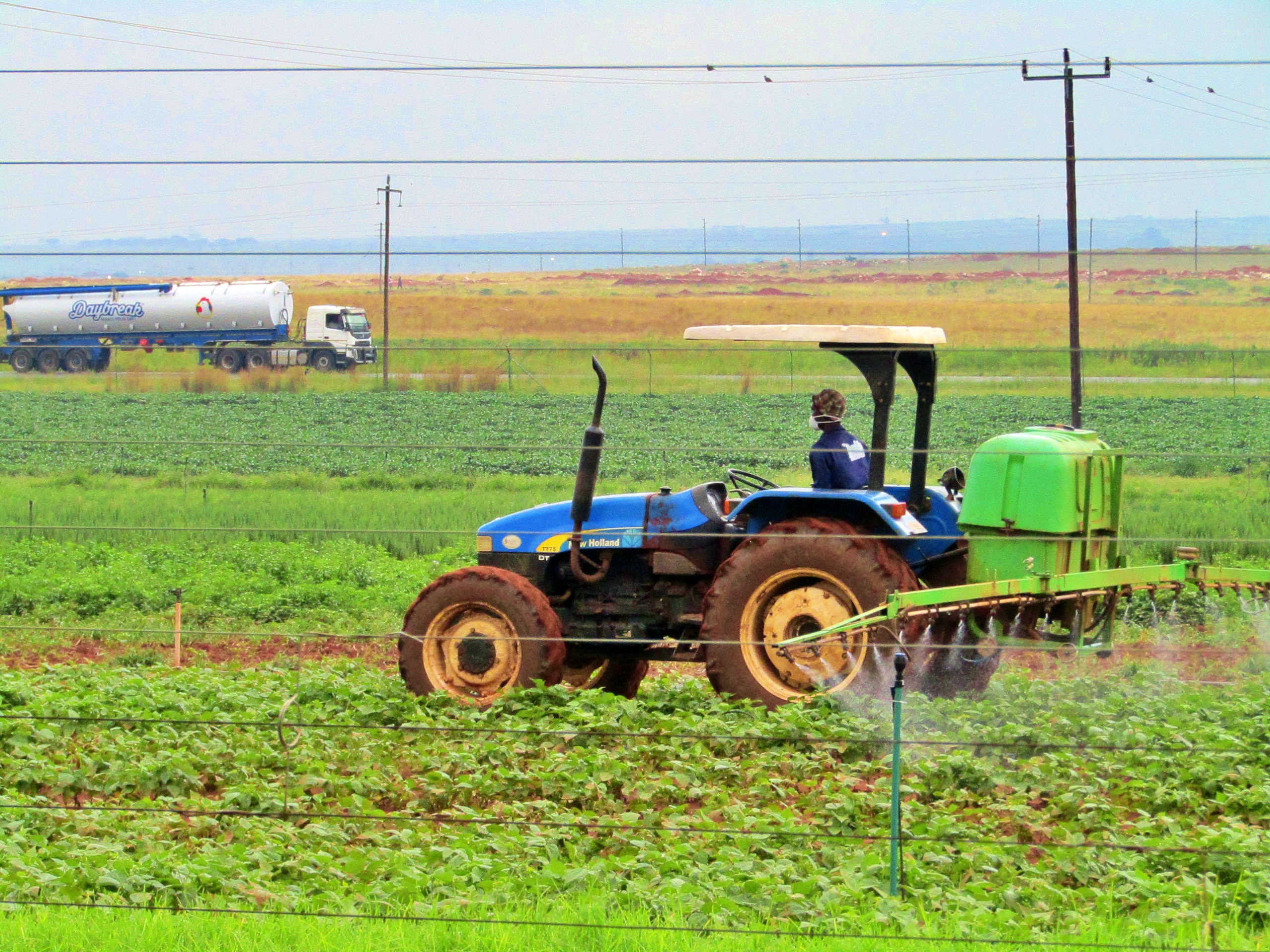 Tractor Driving